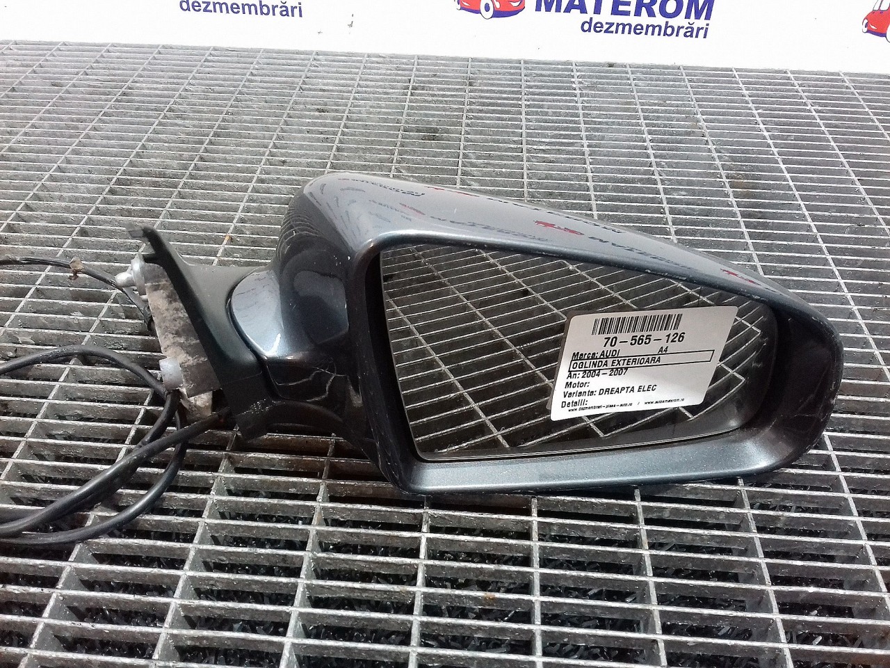 OGLINDA EXTERIOARA DREAPTA AUDI A4 - - (2004 2007)