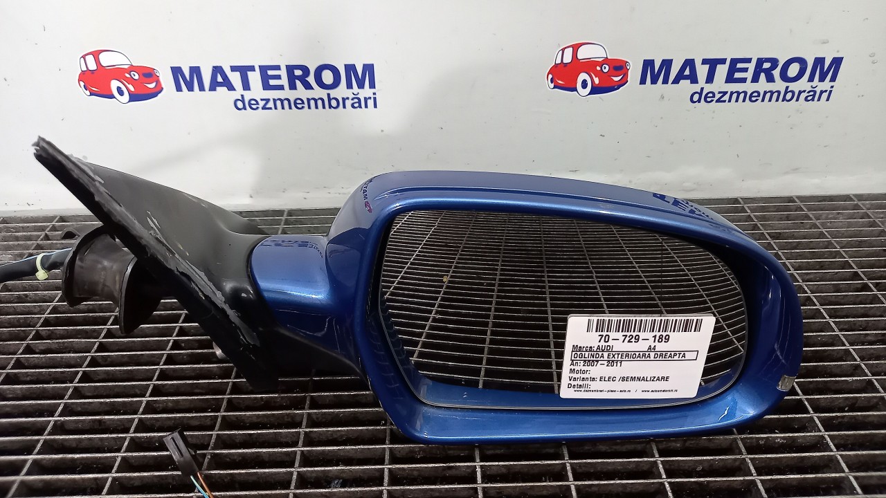 OGLINDA EXTERIOARA DREAPTA AUDI A4 - - (2007 2011)