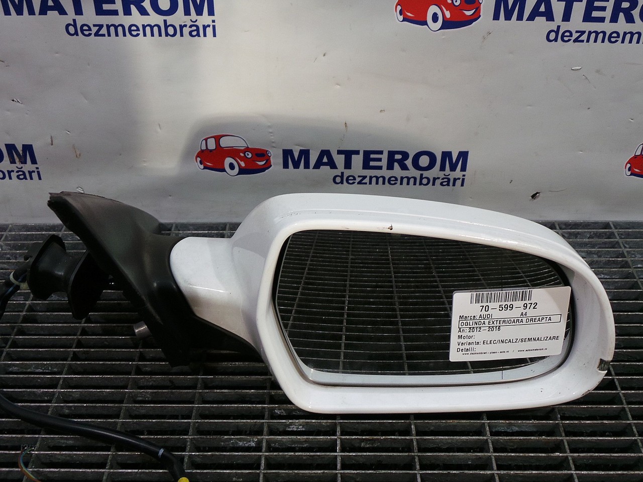 OGLINDA EXTERIOARA DREAPTA AUDI A4 - - (2012 2015)