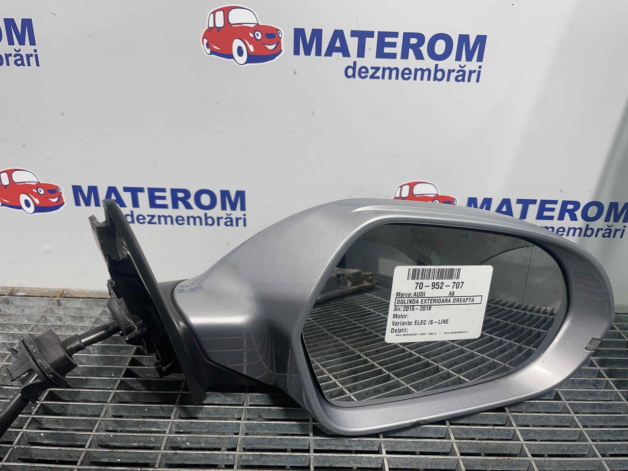 OGLINDA EXTERIOARA DREAPTA AUDI A6 A6 - - (2015 2018)