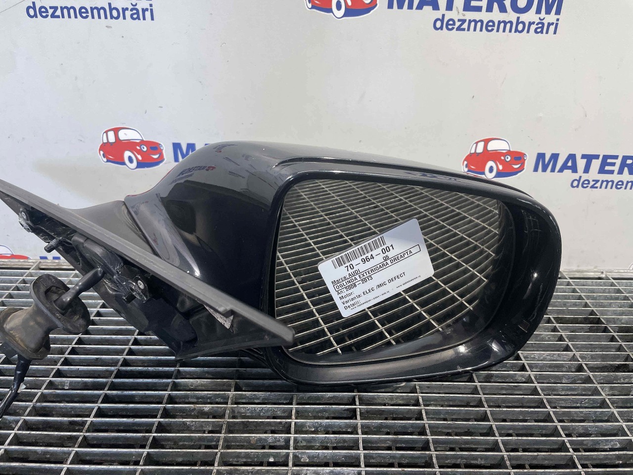 OGLINDA EXTERIOARA DREAPTA AUDI Q5 Q5 - - (2008 2013)