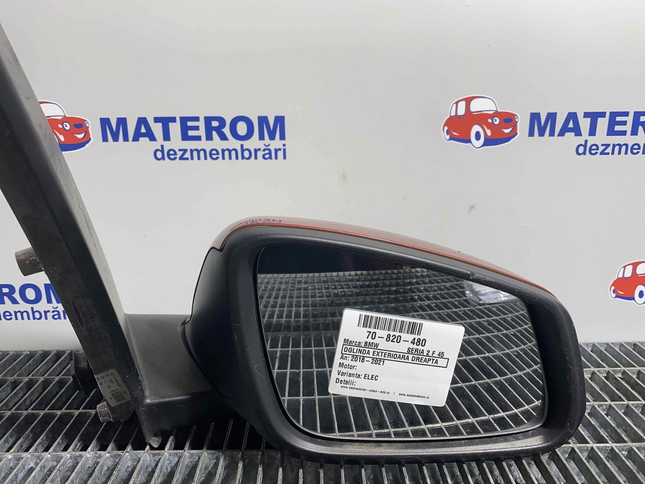 OGLINDA EXTERIOARA DREAPTA BMW SERIA 2 F 45 - - (2018 2021)