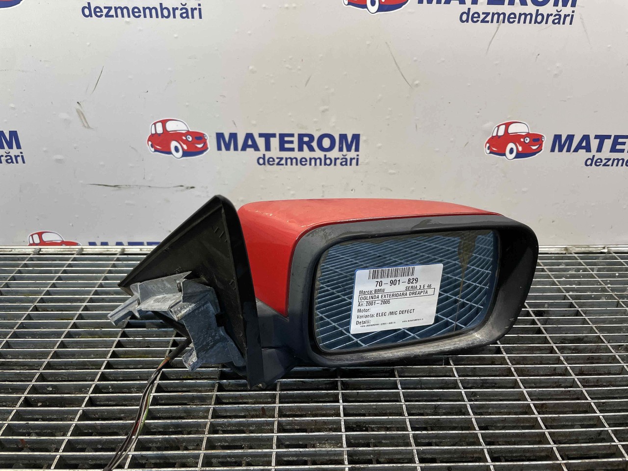 OGLINDA EXTERIOARA DREAPTA BMW SERIA 3 E 46 - - (2001 2005)