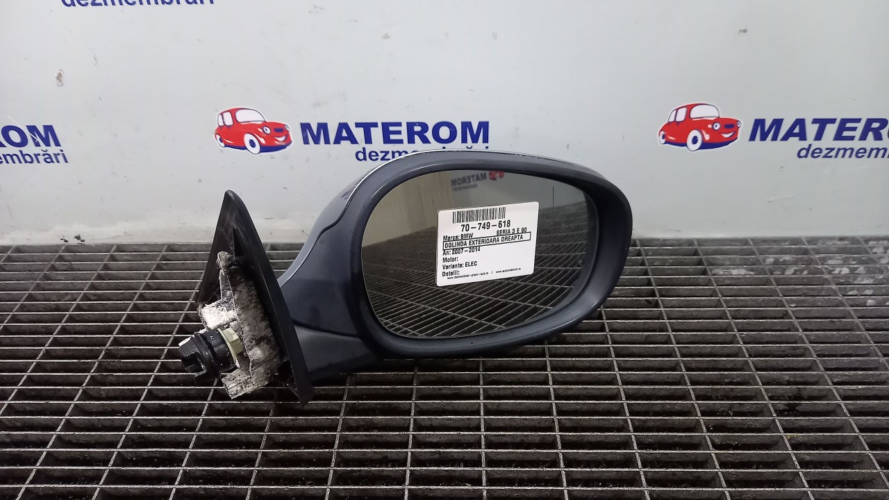 OGLINDA EXTERIOARA DREAPTA BMW SERIA 3 E 90 - - (2007 2012)