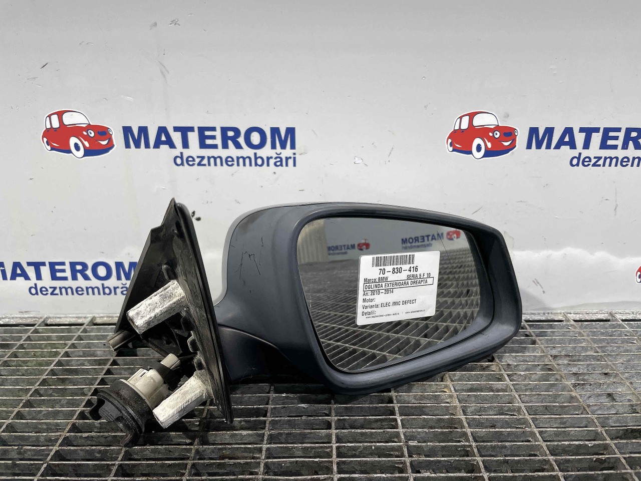 OGLINDA EXTERIOARA DREAPTA BMW SERIA 5 F 10 - - (2010 2014)