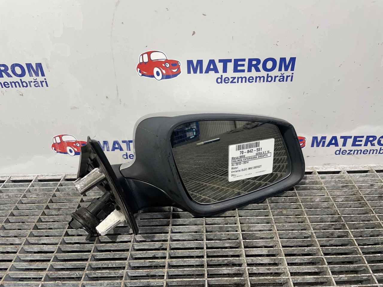 OGLINDA EXTERIOARA DREAPTA BMW SERIA 5 F 10 - - (2010 2014)