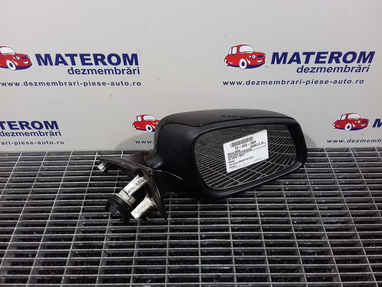 OGLINDA EXTERIOARA DREAPTA BMW SERIA 5 F 10 - - (2010 2014)