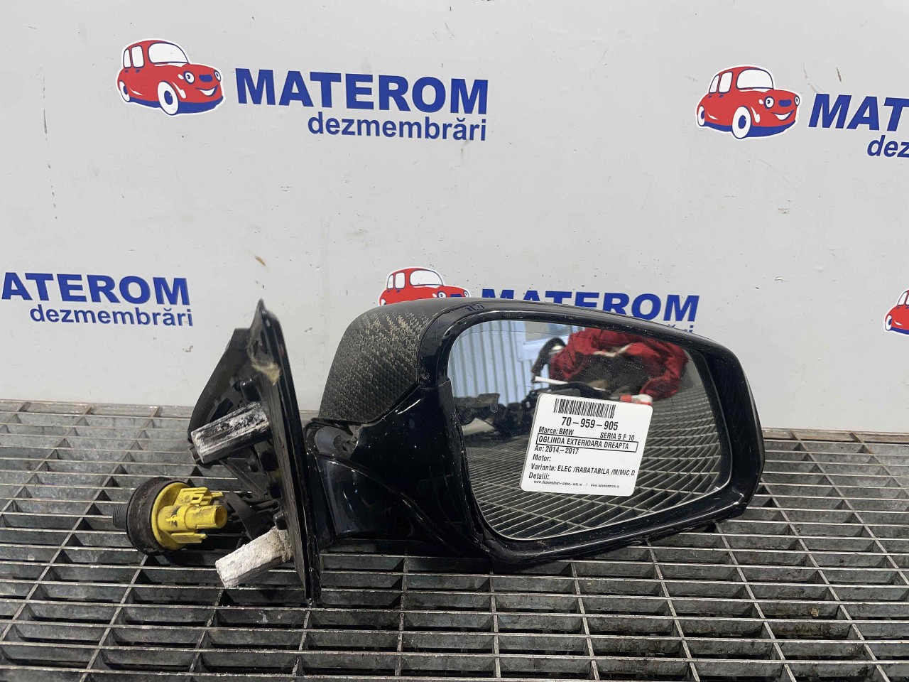 OGLINDA EXTERIOARA DREAPTA BMW SERIA 5 F 10 - - (2014 2017)
