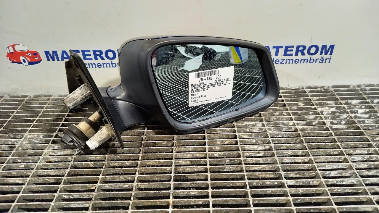 OGLINDA EXTERIOARA DREAPTA BMW SERIA 5 F 10 SERIA 5 F 10 - - (2010 2014)