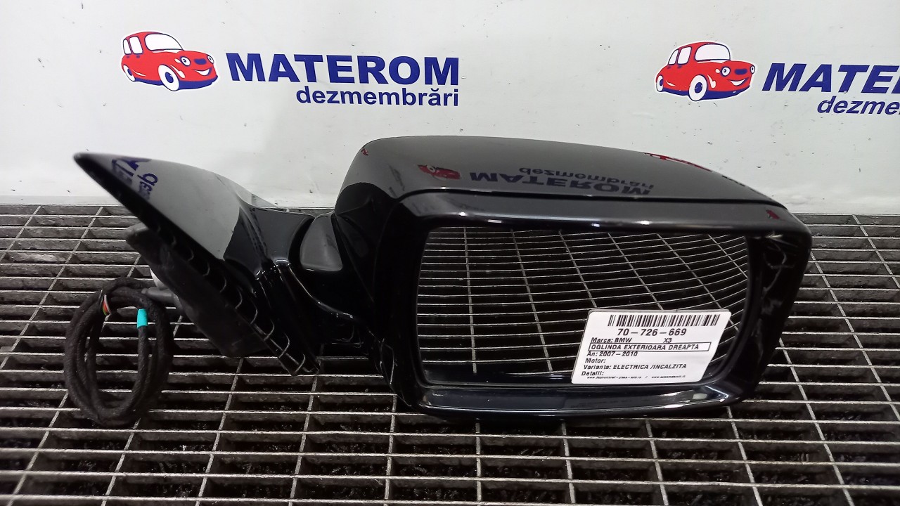 OGLINDA EXTERIOARA DREAPTA BMW X3 X3 - - (2007 2010)