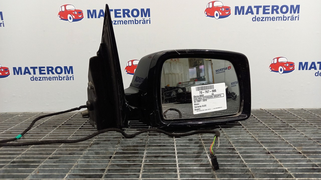 OGLINDA EXTERIOARA DREAPTA BMW X3 X3 - - (2007 2010)