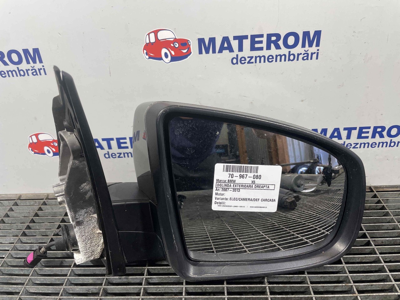 OGLINDA EXTERIOARA DREAPTA BMW X5 - - (2007 2013)