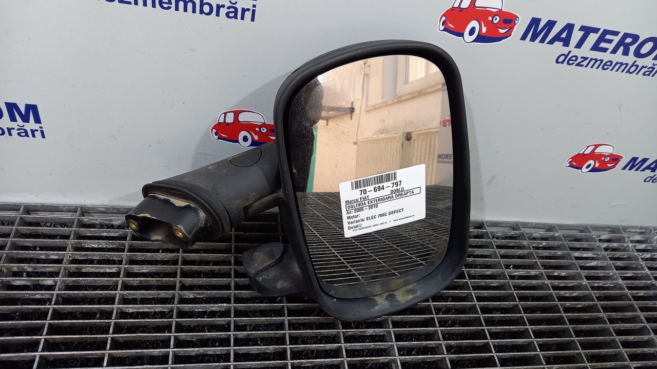 OGLINDA EXTERIOARA DREAPTA FIAT DOBLO - - (2005 2010)