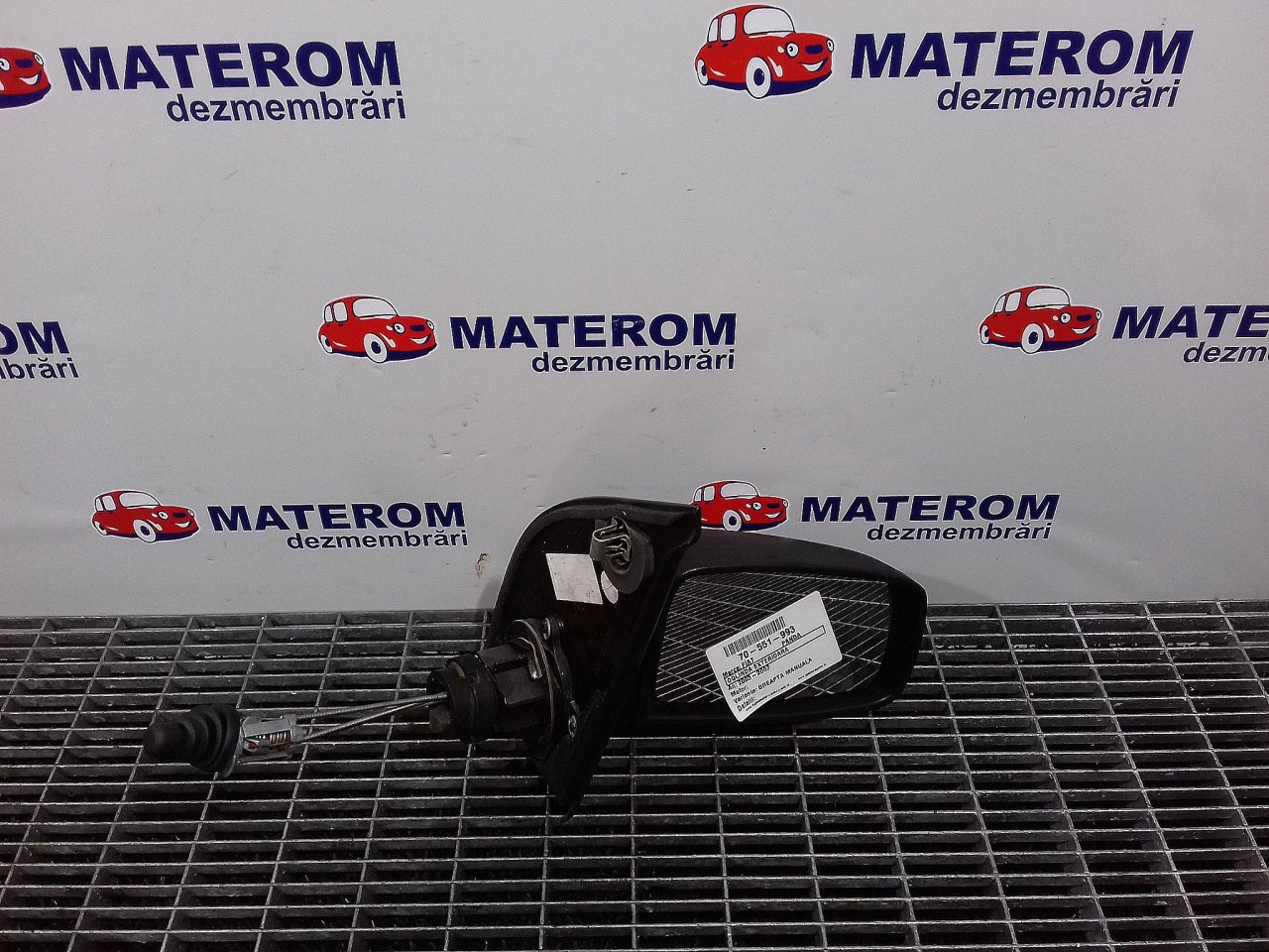 OGLINDA EXTERIOARA DREAPTA FIAT PANDA - - (2003 2011)