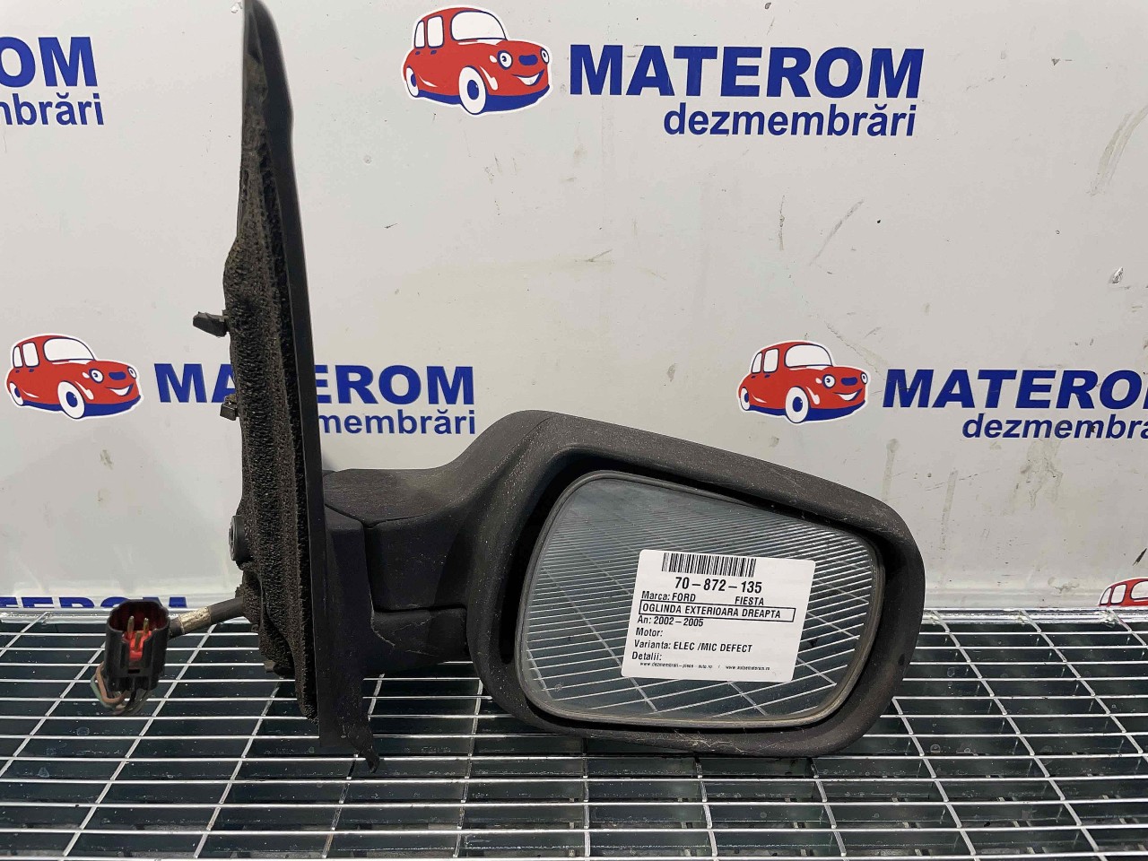 OGLINDA EXTERIOARA DREAPTA FORD FIESTA - - (2002 2005)