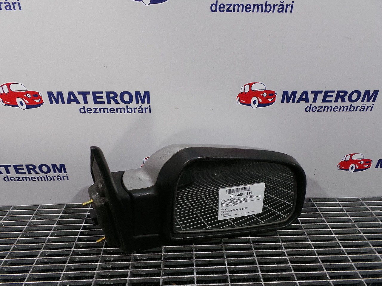 OGLINDA EXTERIOARA DREAPTA HYUNDAI TUCSON - - (2004 2009)