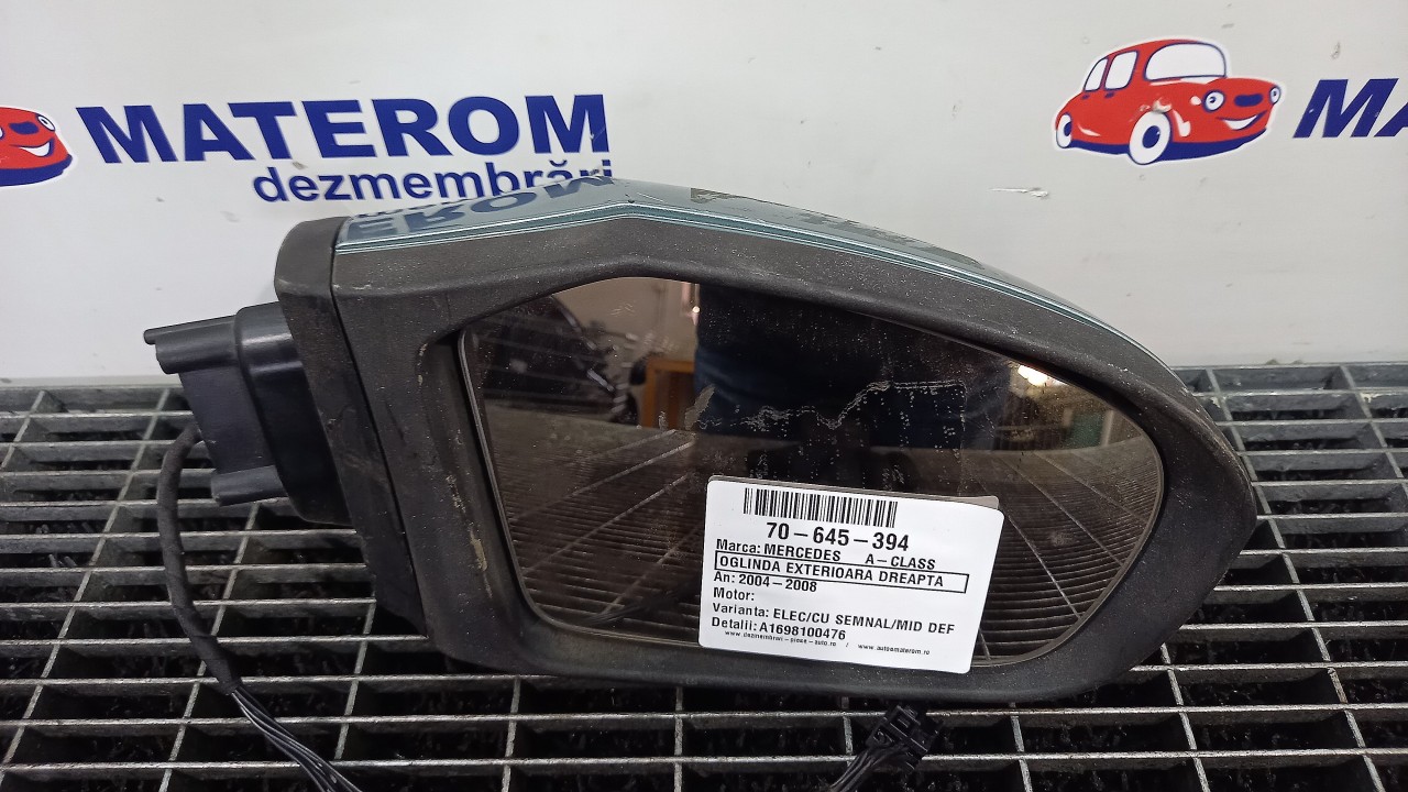 OGLINDA EXTERIOARA DREAPTA MERCEDES A-CLASS - - (2004 2012)
