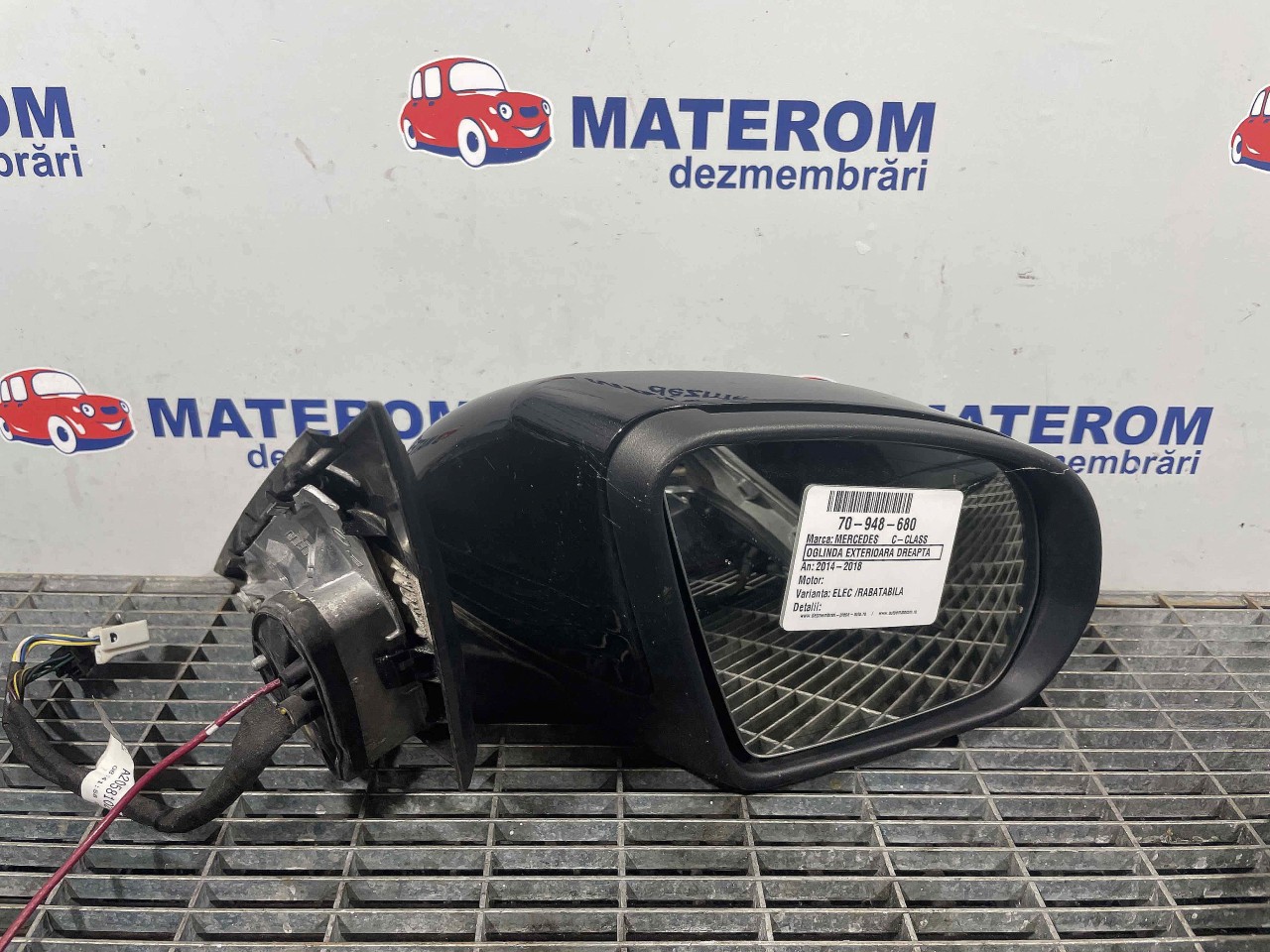 OGLINDA EXTERIOARA DREAPTA MERCEDES C-CLASS - - (2014 2018)