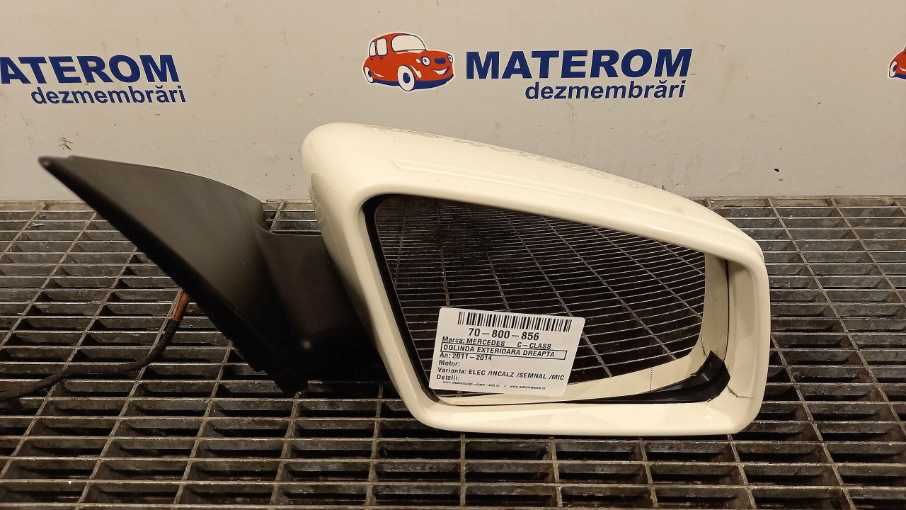 OGLINDA EXTERIOARA DREAPTA MERCEDES C-CLASS C-CLASS - - (2011 2014)