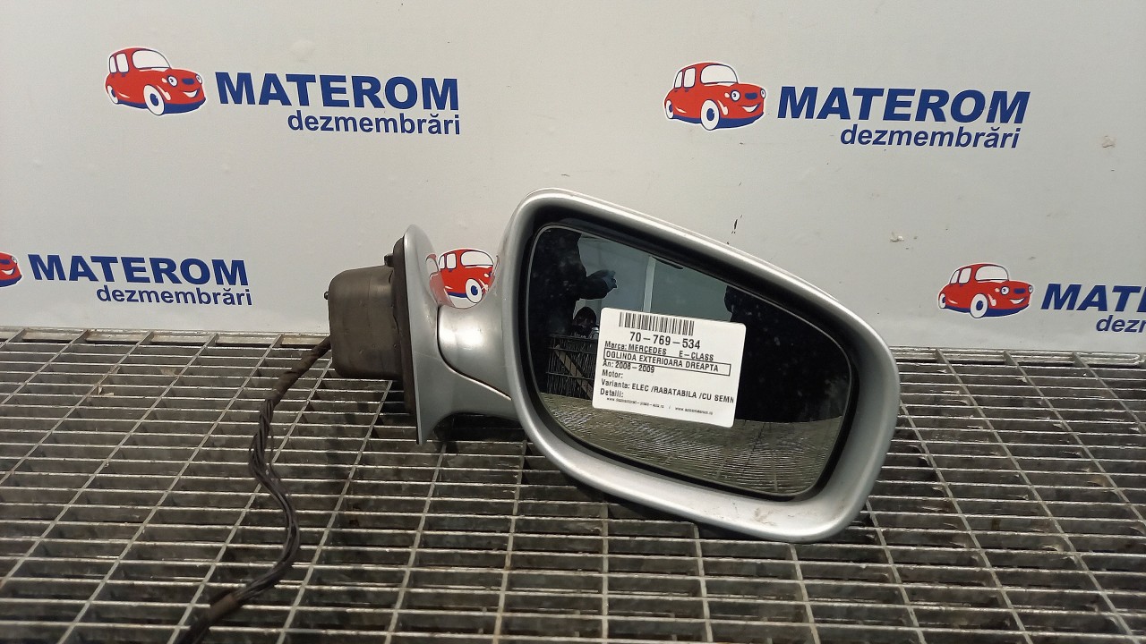 OGLINDA EXTERIOARA DREAPTA MERCEDES E-CLASS - - (2006 2009)