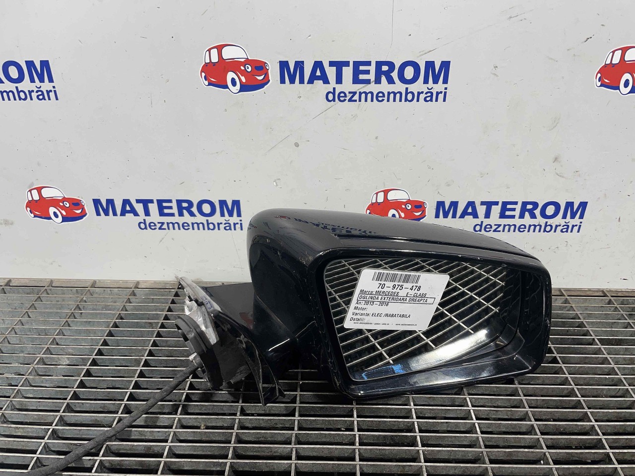 OGLINDA EXTERIOARA DREAPTA MERCEDES E-CLASS - - (2013 2016)