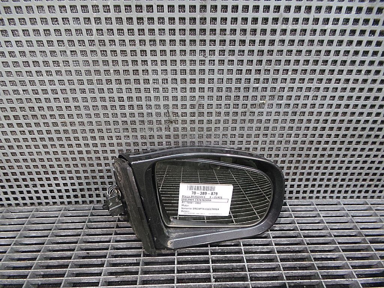 OGLINDA EXTERIOARA DREAPTA MERCEDES E-CLASS E-CLASS - - (1999 2002)