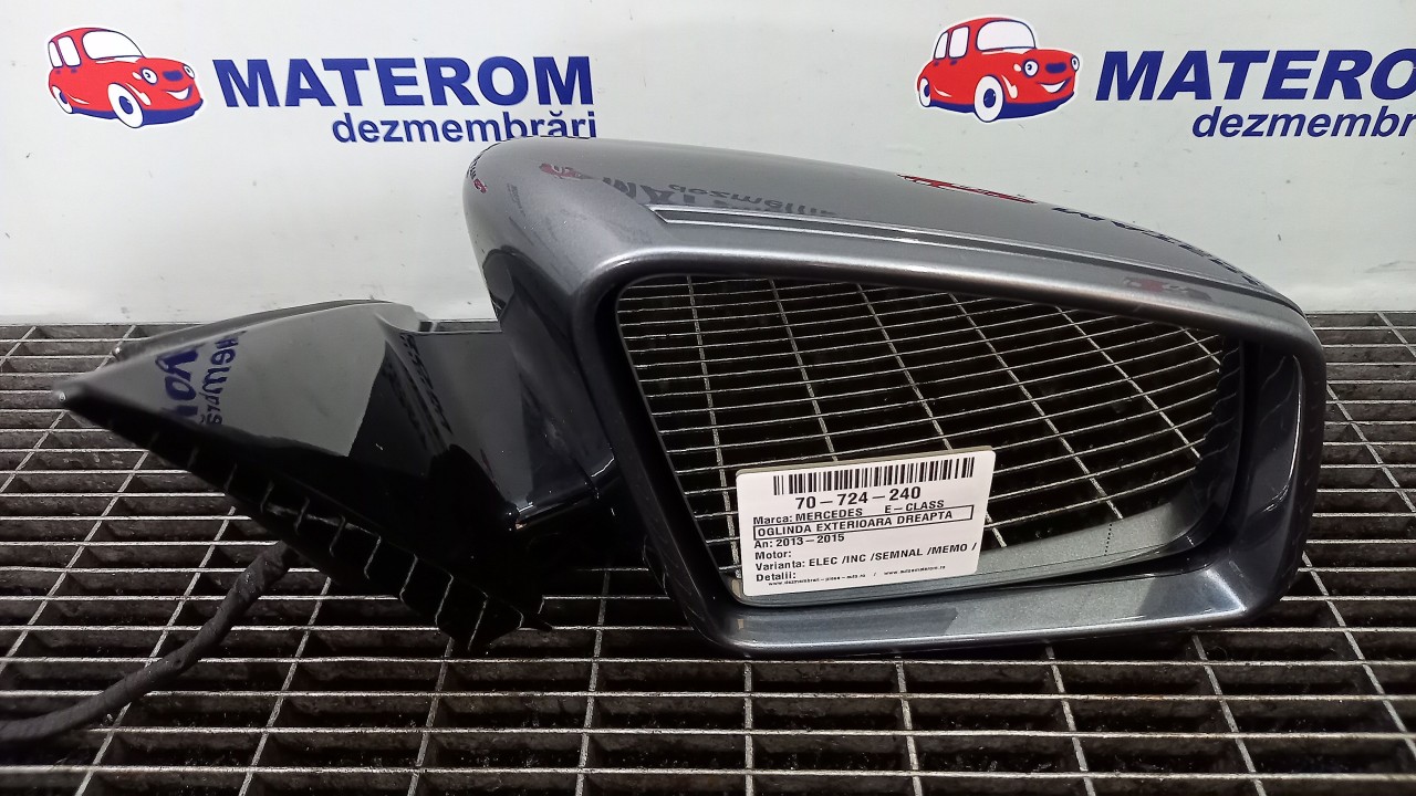OGLINDA EXTERIOARA DREAPTA MERCEDES E-CLASS E-CLASS - - (2013 2015)