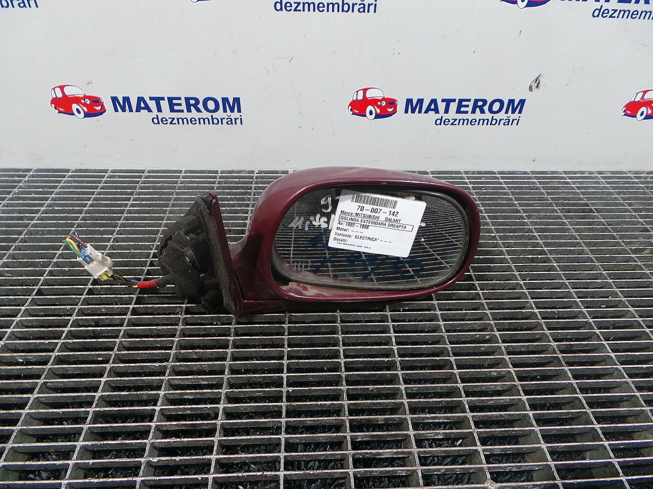 OGLINDA EXTERIOARA DREAPTA MITSUBISHI GALANT GALANT - - (1992 1998)