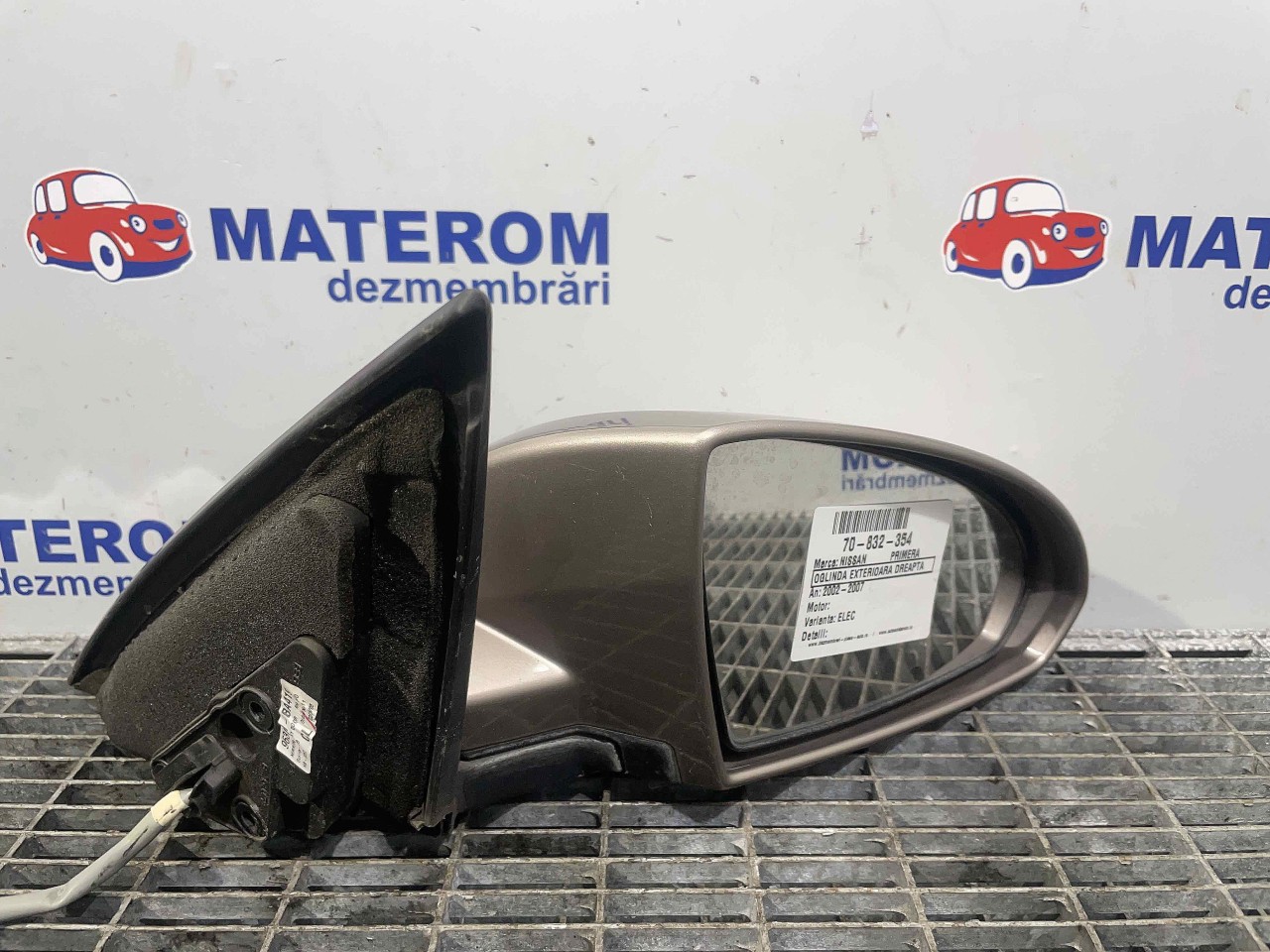 OGLINDA EXTERIOARA DREAPTA NISSAN PRIMERA PRIMERA - - (2002 2007)