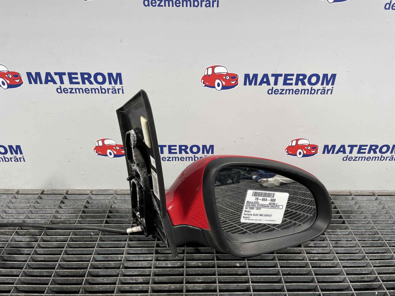 OGLINDA EXTERIOARA DREAPTA OPEL ASTRA J - - (2009 2012)