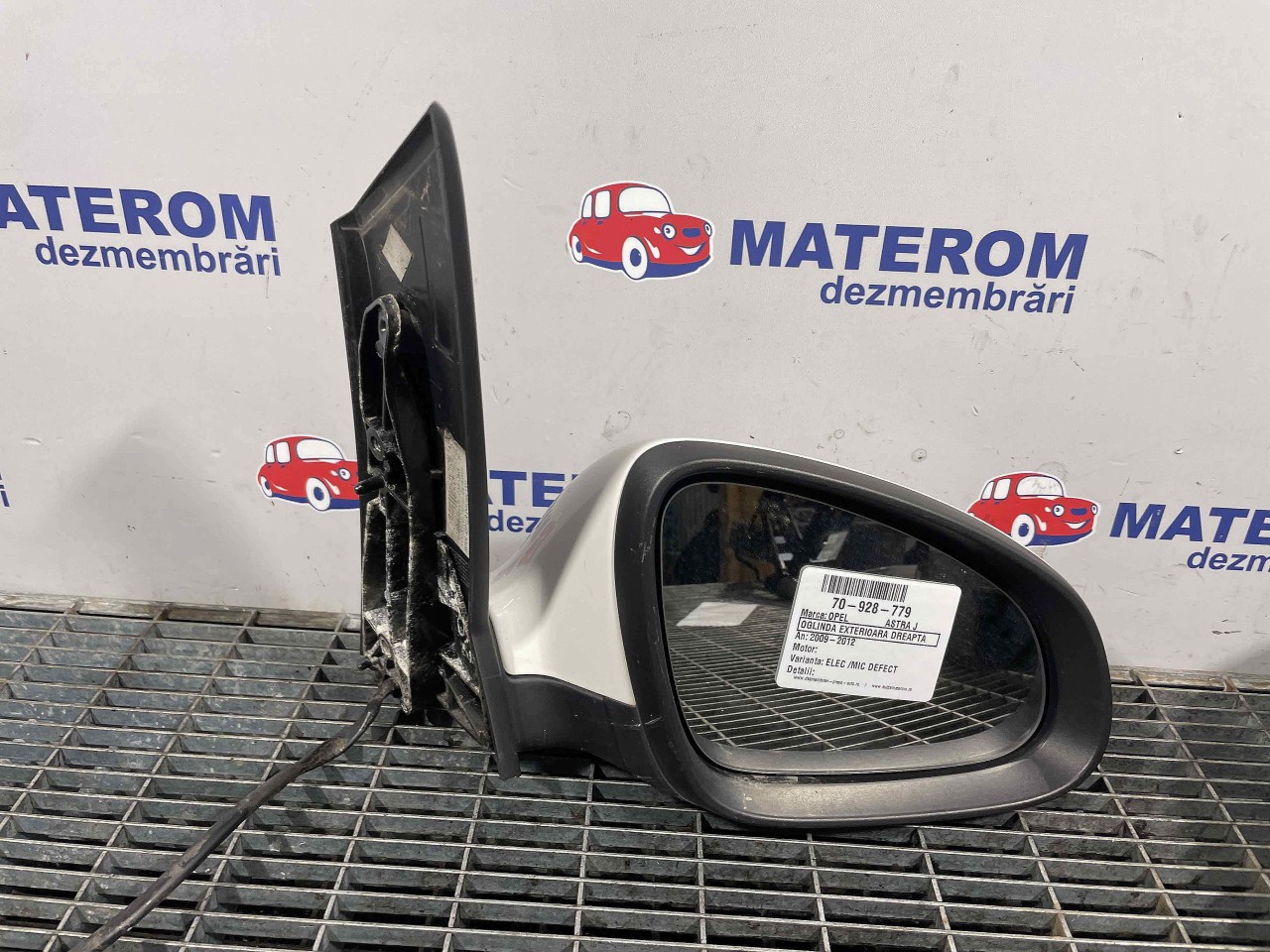 OGLINDA EXTERIOARA DREAPTA OPEL ASTRA J - - (2009 2012)