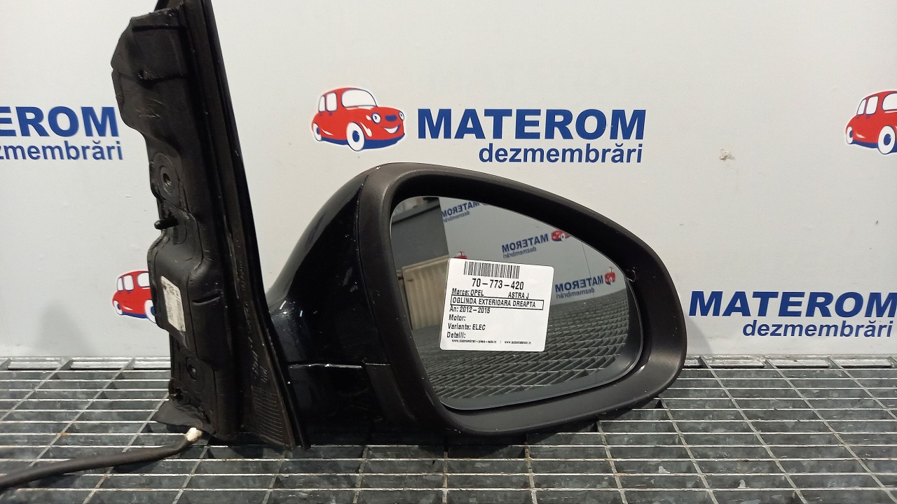 OGLINDA EXTERIOARA DREAPTA OPEL ASTRA J ASTRA J - - (2012 2015)