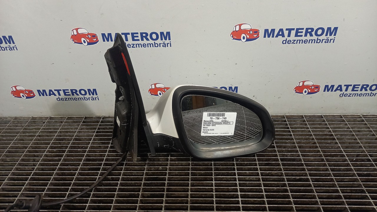 OGLINDA EXTERIOARA DREAPTA OPEL ASTRA J ASTRA J - - (2009 2012)