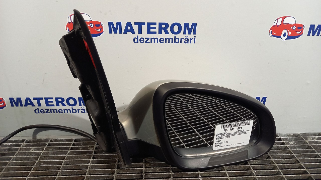 OGLINDA EXTERIOARA DREAPTA OPEL ASTRA J ASTRA J - - (2009 2012)