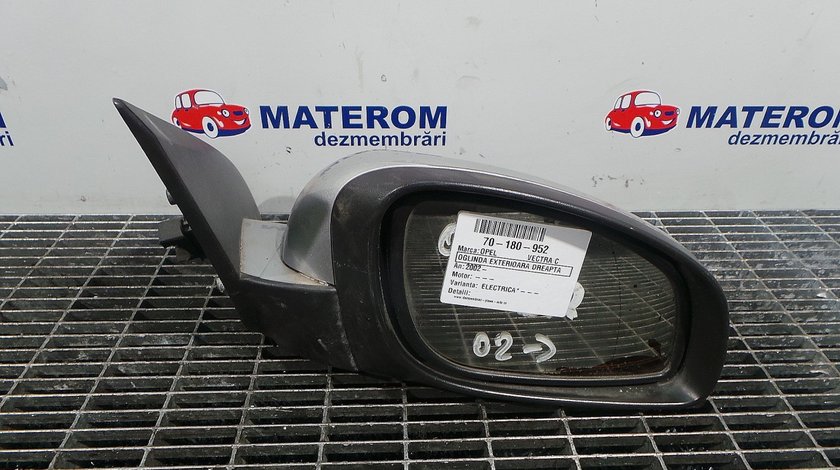 OGLINDA EXTERIOARA DREAPTA OPEL VECTRA C VECTRA C - (2002 None)