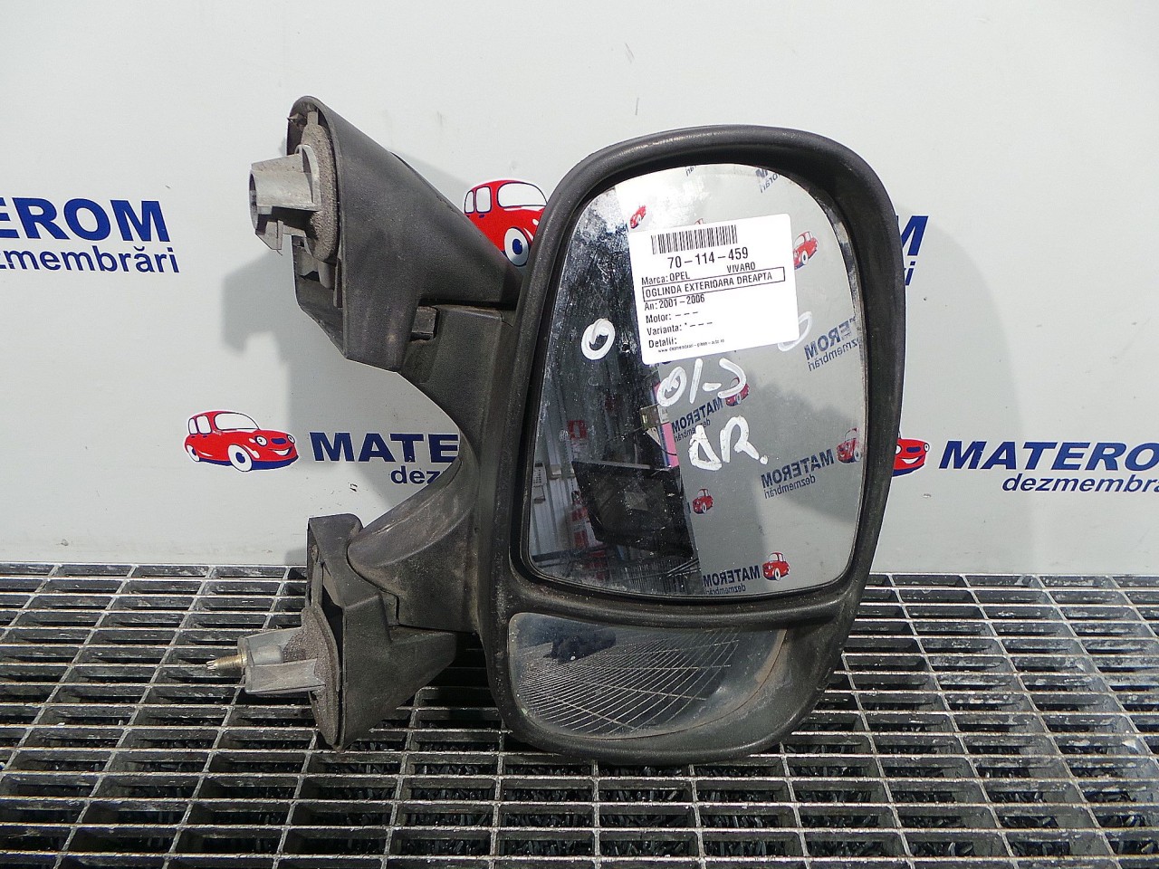 OGLINDA EXTERIOARA DREAPTA OPEL VIVARO - - (2001 2006)
