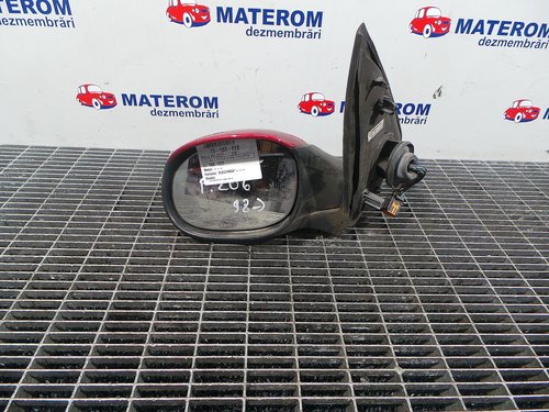 OGLINDA EXTERIOARA DREAPTA PEUGEOT 206 - - (1998 2003)