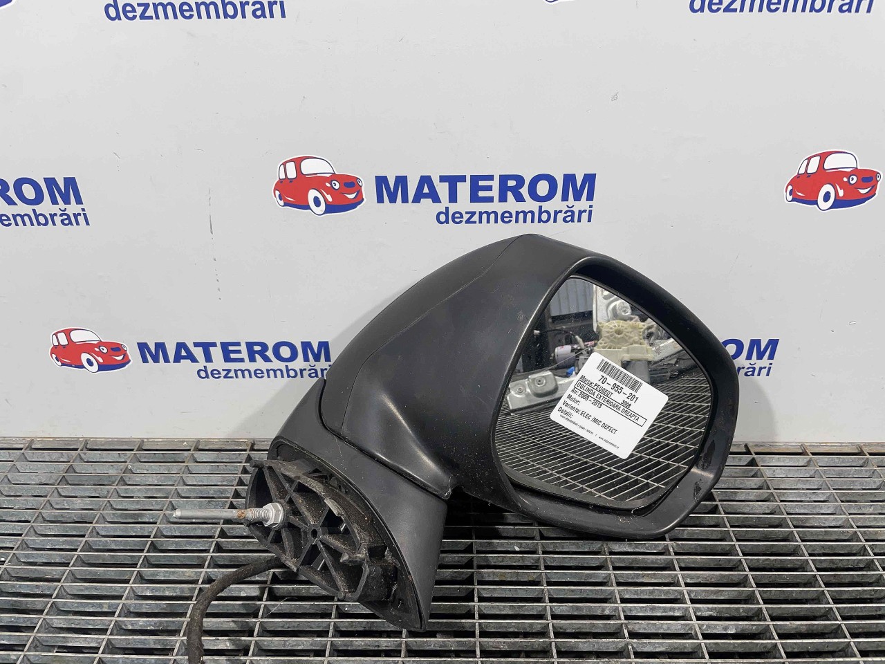 OGLINDA EXTERIOARA DREAPTA PEUGEOT 3008 3008 - - (2008 2013)