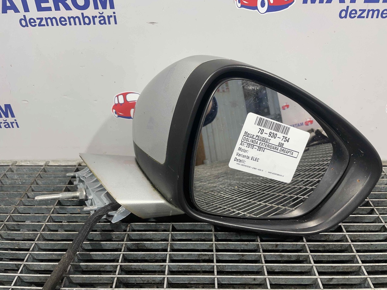 OGLINDA EXTERIOARA DREAPTA PEUGEOT 508 508 - - (2010 2014)