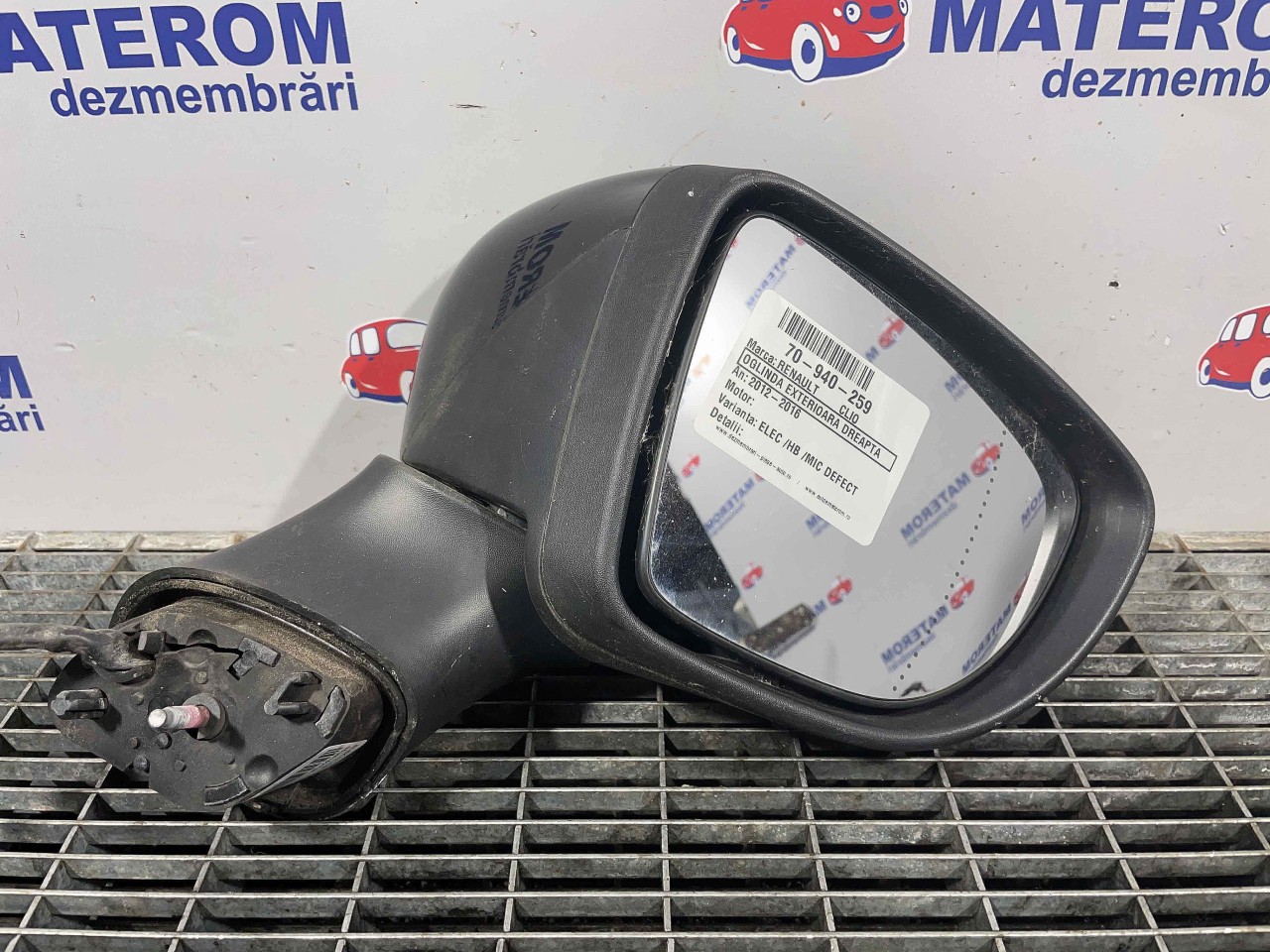 OGLINDA EXTERIOARA DREAPTA RENAULT CLIO CLIO - - (2012 2016)