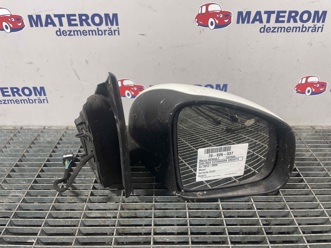 OGLINDA EXTERIOARA DREAPTA RENAULT TWINGO TWINGO - - (2014 2020)