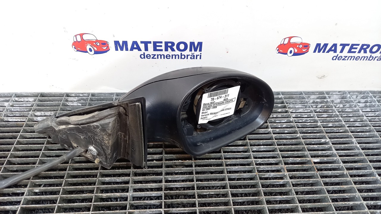 OGLINDA EXTERIOARA DREAPTA SEAT IBIZA - - (2002 2009)