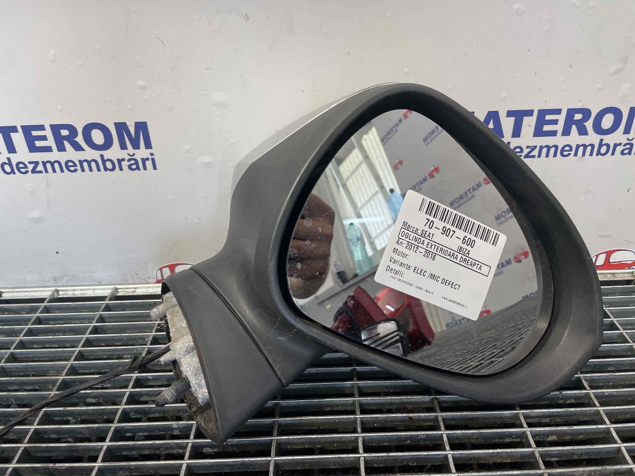 OGLINDA EXTERIOARA DREAPTA SEAT IBIZA - - (2012 2016)