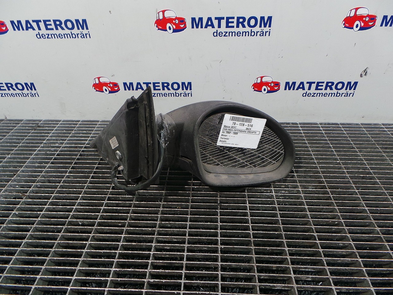 OGLINDA EXTERIOARA DREAPTA SEAT IBIZA IBIZA - - (2002 2009)