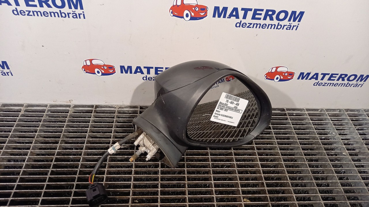 OGLINDA EXTERIOARA DREAPTA SEAT LEON - - (2008 2012)