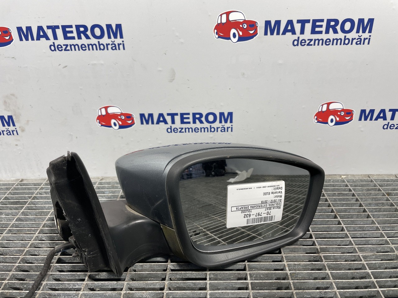 OGLINDA EXTERIOARA DREAPTA SEAT TOLEDO - - (2012 2019)