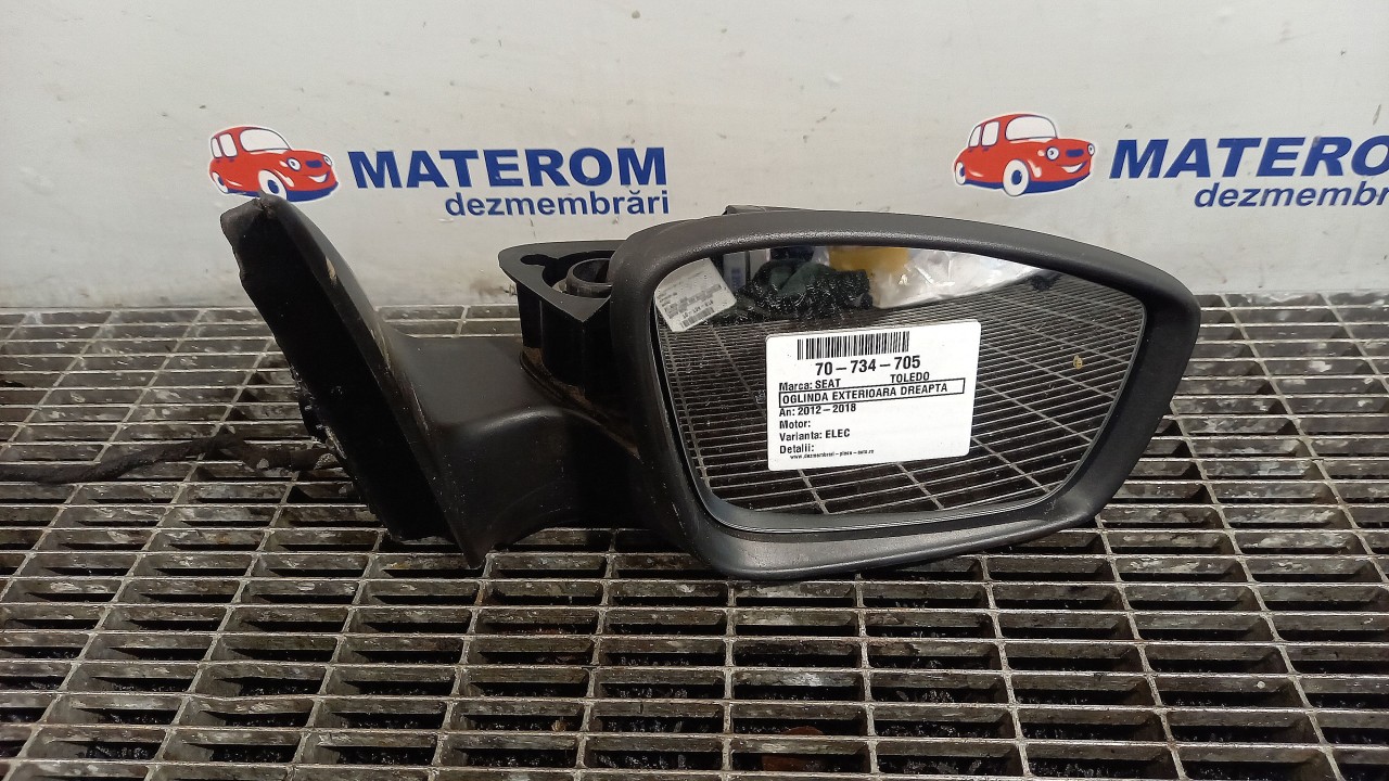 OGLINDA EXTERIOARA DREAPTA SEAT TOLEDO - - (2012 2019)