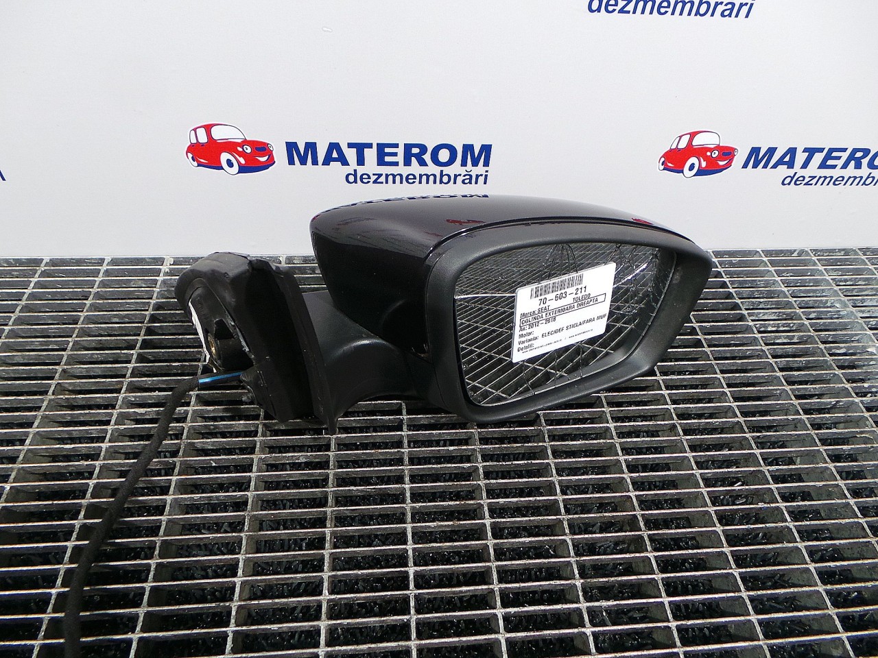 OGLINDA EXTERIOARA DREAPTA SEAT TOLEDO TOLEDO - - (2012 2019)