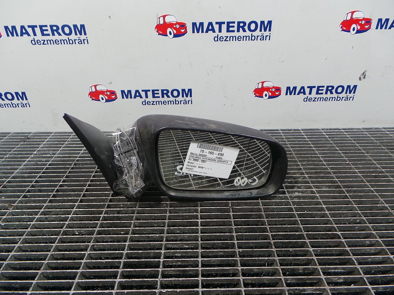 OGLINDA EXTERIOARA DREAPTA SKODA FABIA - - (2000 2007)