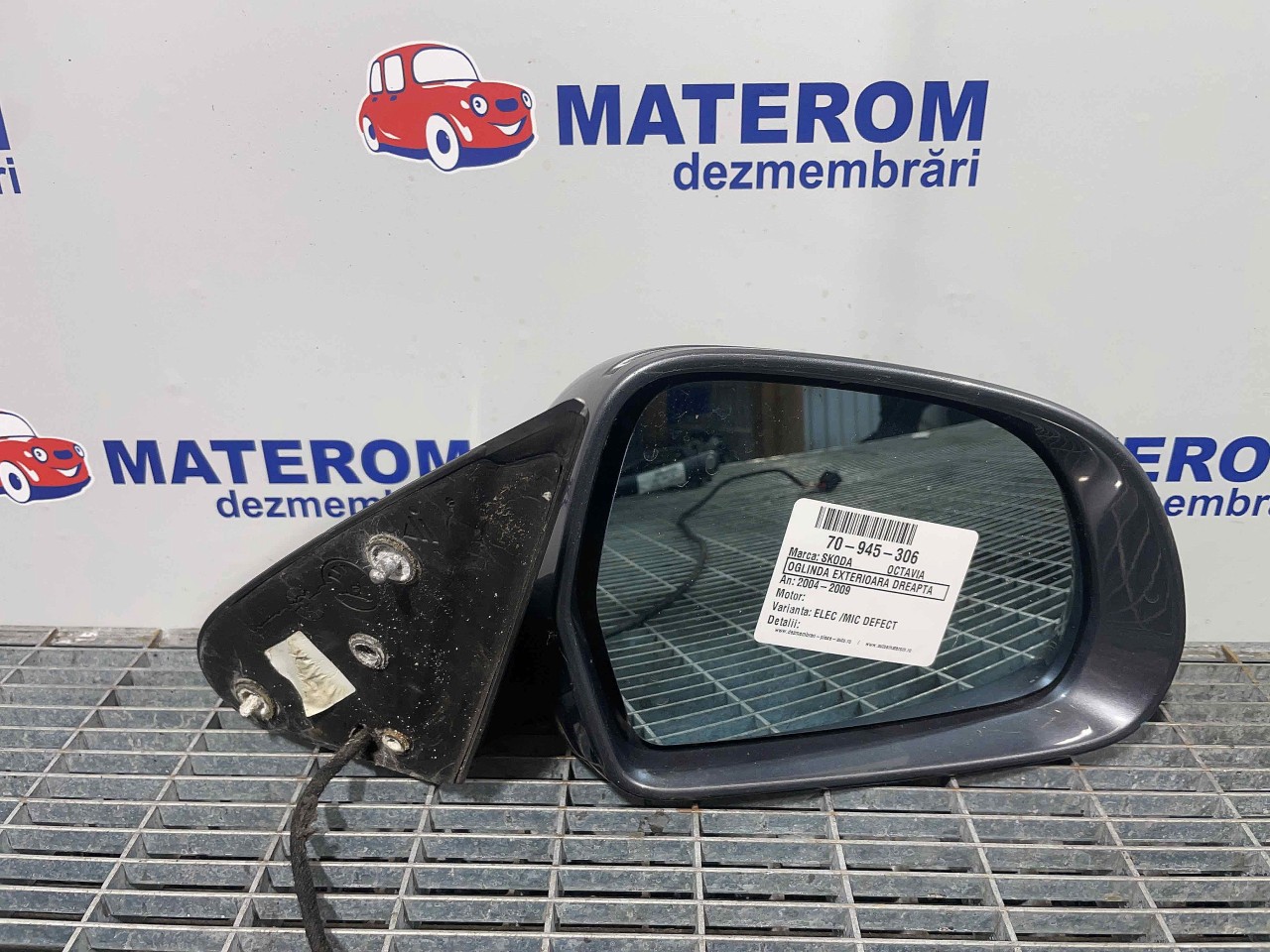 OGLINDA EXTERIOARA DREAPTA SKODA OCTAVIA OCTAVIA - - (2004 2009)